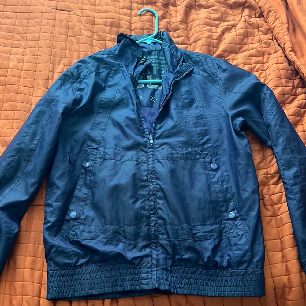 Purple windbreaker